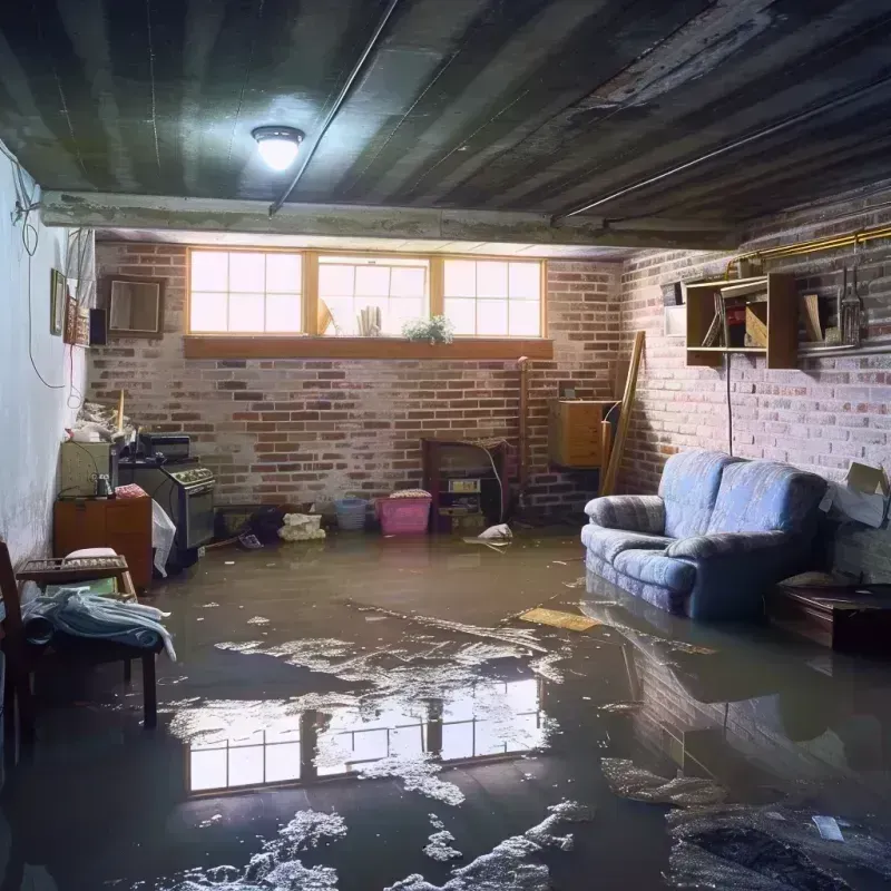 Flooded Basement Cleanup in Dansville, NY